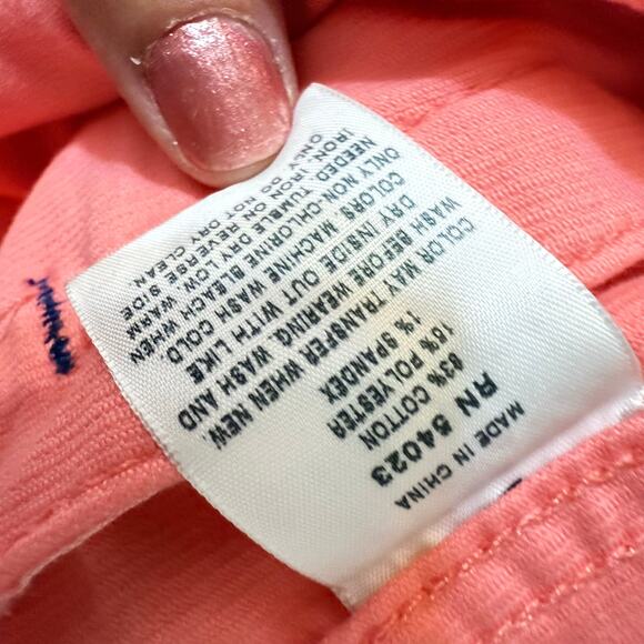 Gap medium coral pink corduroy jacket, classic, fun, preppy, feminine, #3975 - Picture 9 of 11